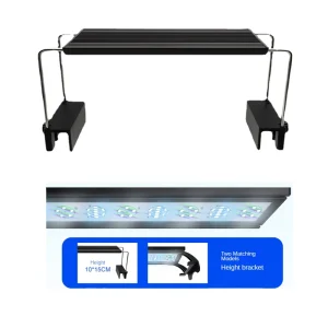 Dual Bracket Waterproof LED Aquarium Light with Phone Control