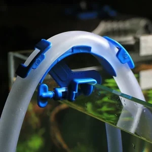 Aquarium Filtration Pipe Holder — Adjustable Fixing Clamp for Filter Tubing | PlantedPro